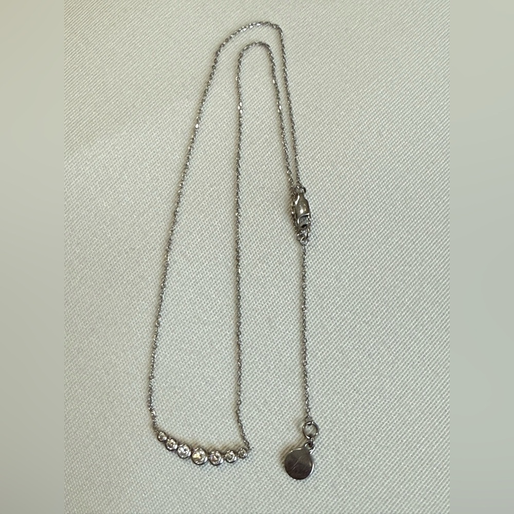 Michael Kors Silver Minimalist Necklace